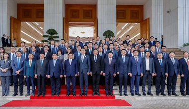 9393体育参加越南总理范明政座谈会，共话中越绿色合作新机遇